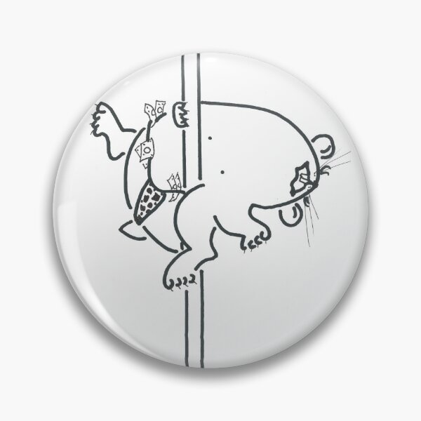 Item preview, Cheeky the Stripping Hamster Hits the Pole! designed and sold by SJCDesigns.