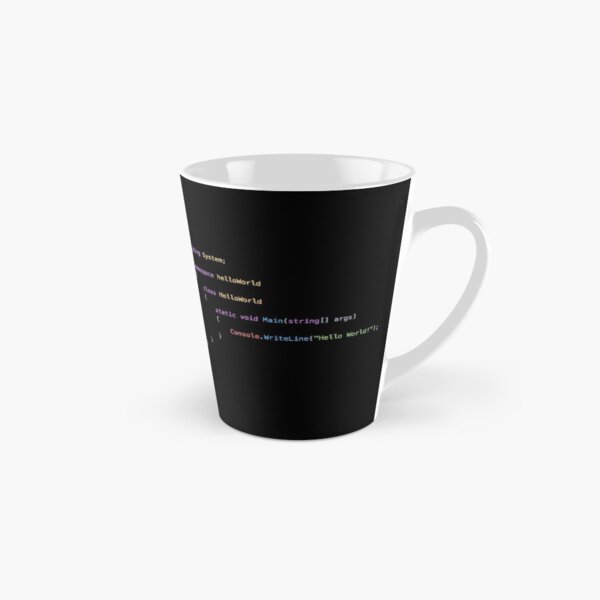 Item preview, Hello World C# designed and sold by BalfrogClothing.