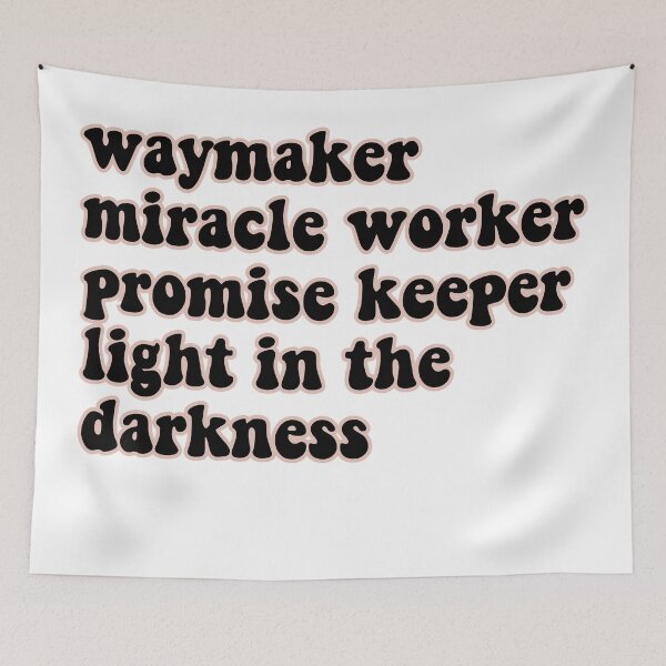 Item preview, Waymaker! designed and sold by Jessica Pecard.