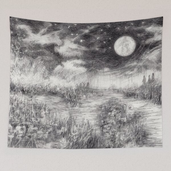 Item preview, Landscape by night designed and sold by Eva Hegelund  Frank.
