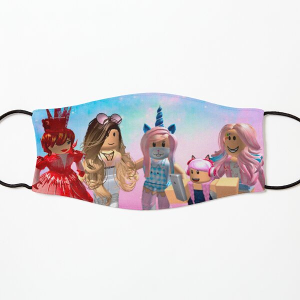 Girls rule rōblox print Kids Mask