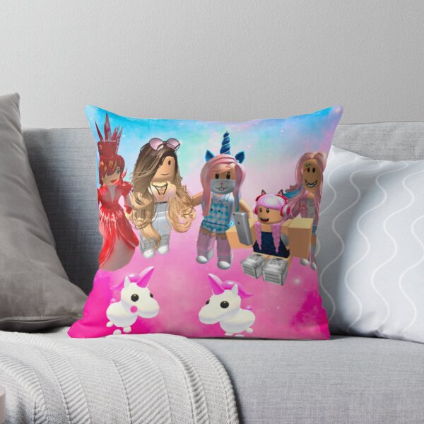 Roblox For Girl Pillows Cushions Redbubble - pillow bfb roblox