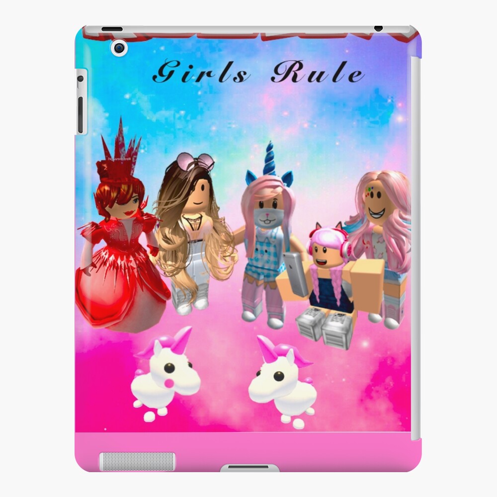 Girls Rule Rōblox Print Ipad Case Skin By Djacquesdesigns Redbubble - roblox hot girl iphone case cover by 1717 png redbubble