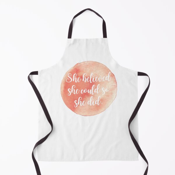 Item preview, She Believed She Could So She Did - Pink Watercolor designed and sold by KarolinaPaz.