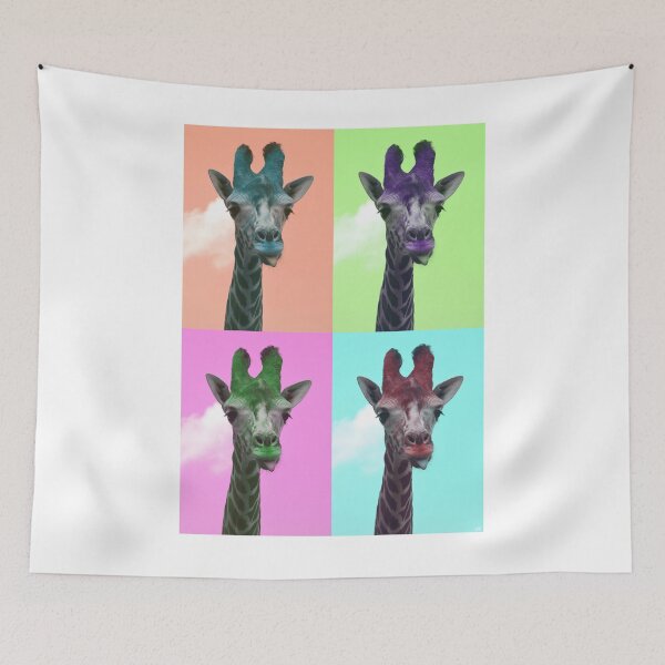 Item preview, Pop Art Giraffe designed and sold by hannah.banana.7.