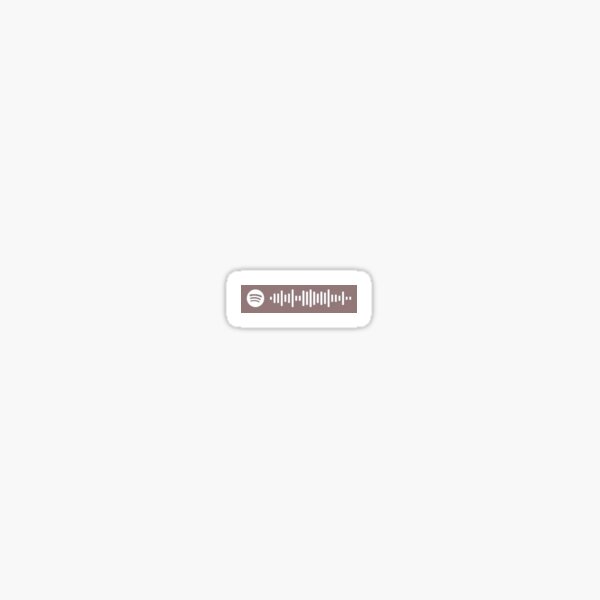 Madison Beer Selfish Spotify Code Sticker