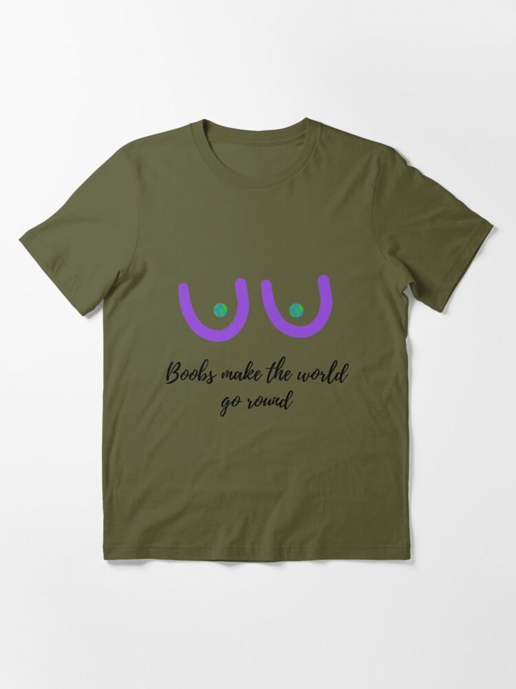 I Wish These Were Brains WOMENS T-SHIRT Breasts T@Ts Boobs Funny birthday  gift