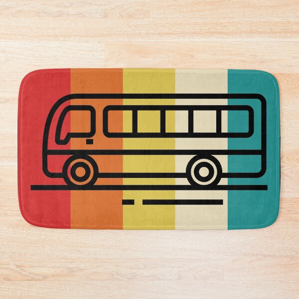 Item preview, Retro Minibus designed and sold by AmpersandCuster.