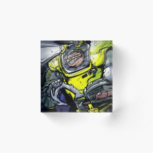 Ready for some geneslamming? Acrylic Block