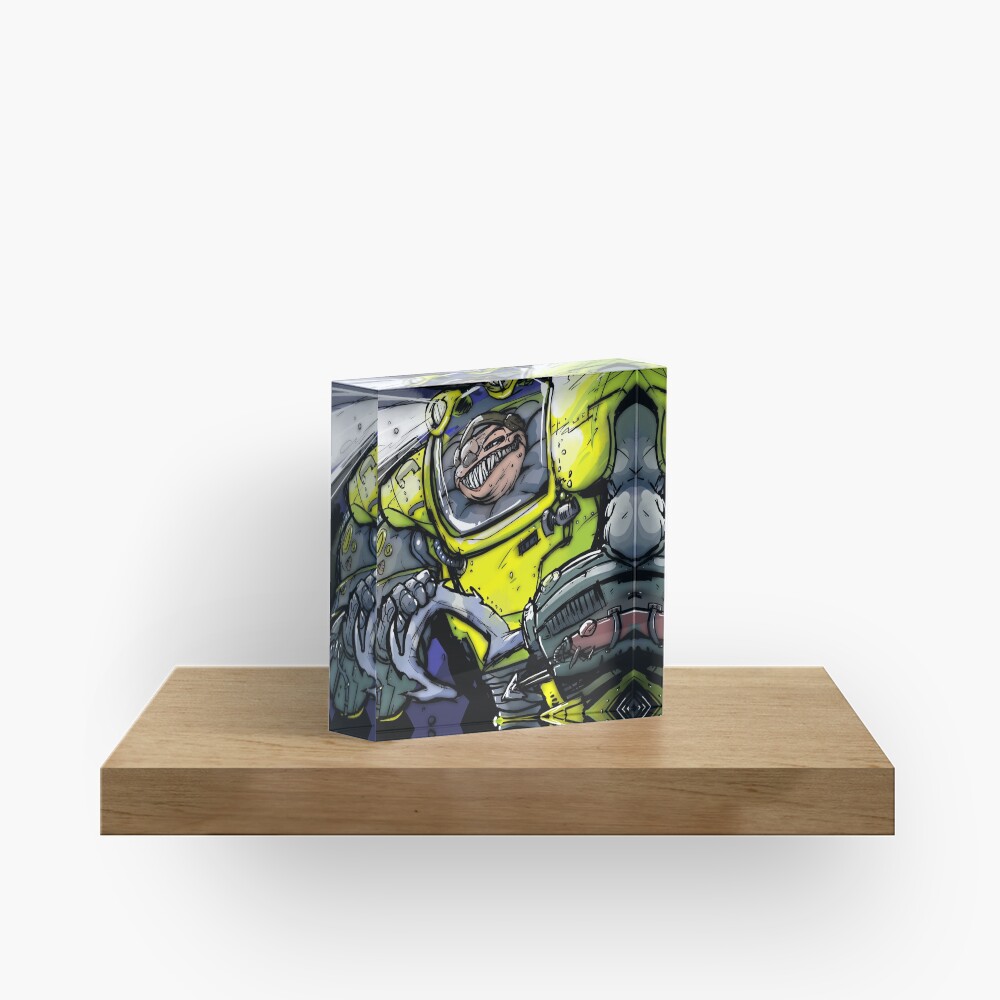 Ready for some geneslamming? Acrylic Block