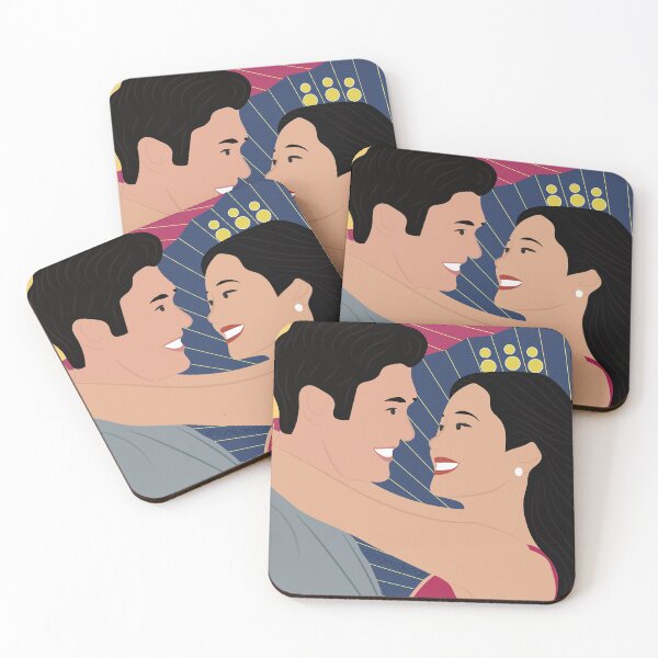 Item preview, Crazy Rich Asians - Nick Young & Rachel Chu designed and sold by Rigel Bergonio.