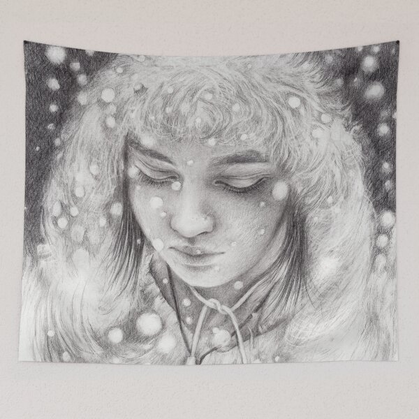 Item preview, Winter girl by night designed and sold by Eva Hegelund  Frank.