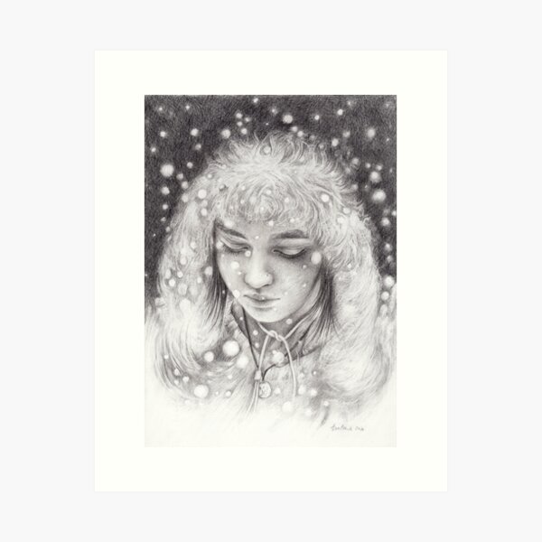 Item preview, Winter girl by night designed and sold by Eva Hegelund  Frank.