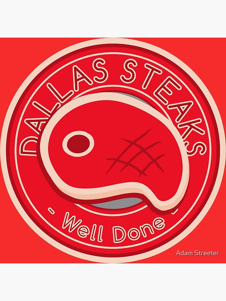 "Dallas Steaks Blaseball" Poster for Sale by AdamAvenue Redbubble