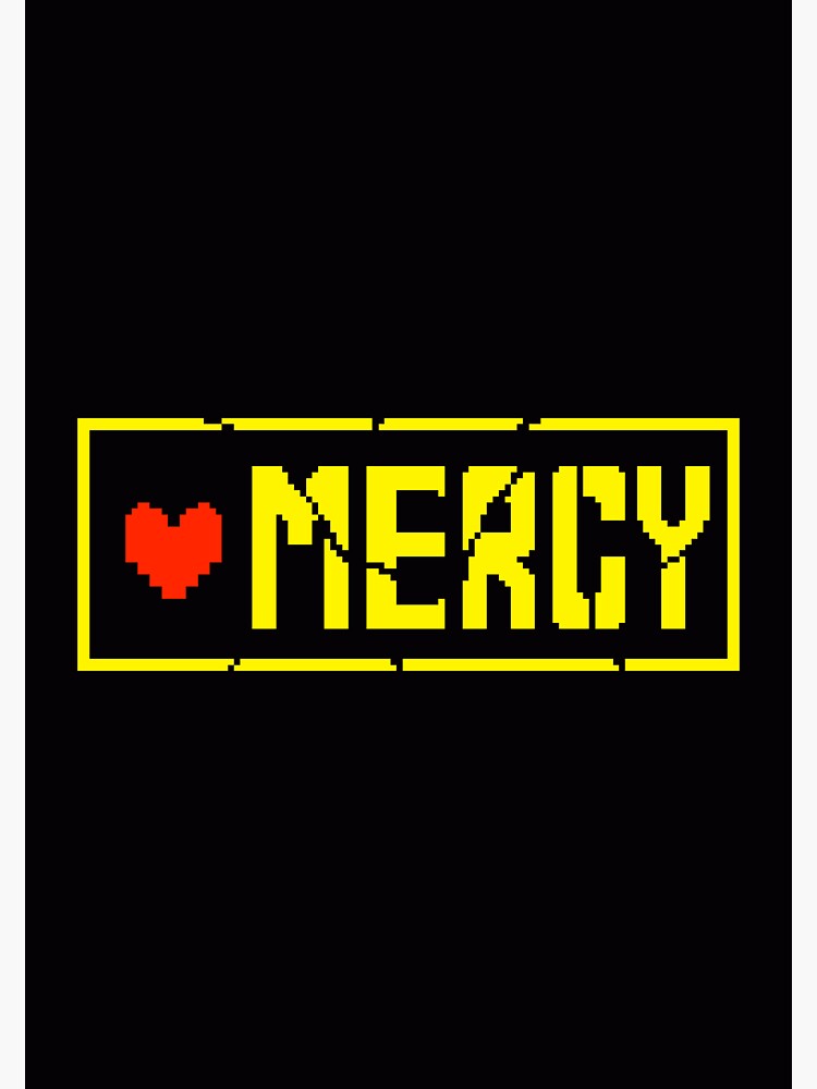 undertale mercy ステッカー