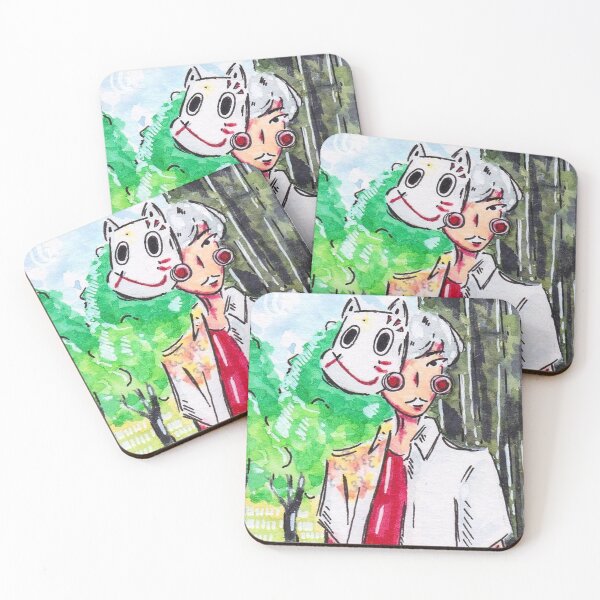 Item preview, BTS Yoongi as Gin from Hotarubi no Mori e / Into the Forest of Fireflies' Light designed and sold by akinokomori.