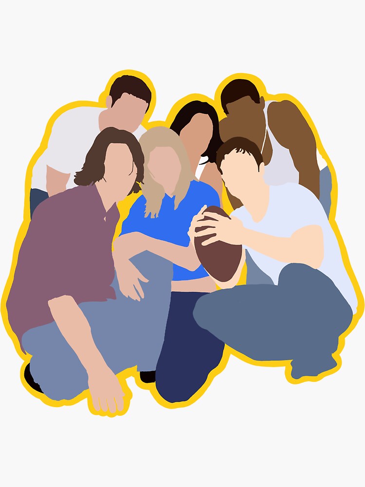 "Friday Night Lights" Sticker by maddyqstephens Redbubble