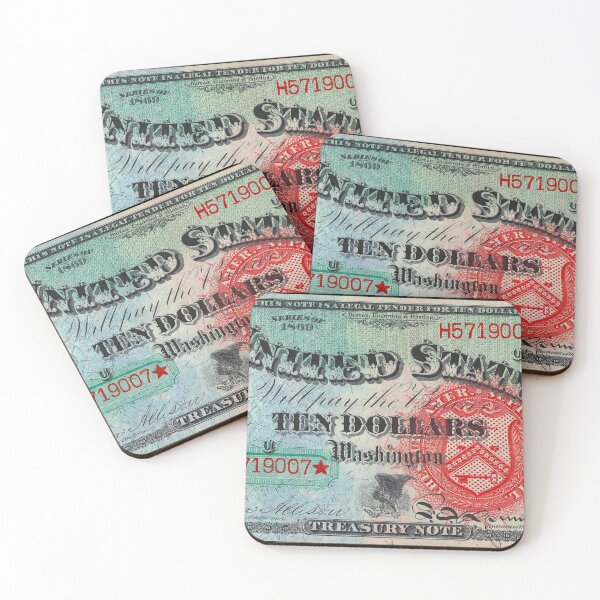 Item preview, 10 Dollar Note 1869 designed and sold by DUDX ART WORLD.