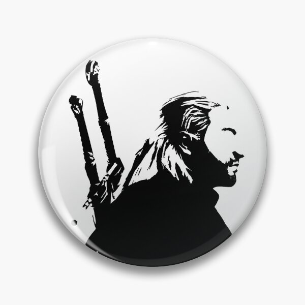 Item preview, Geralt of Rivia - Minimalist designed and sold by wordyghost.