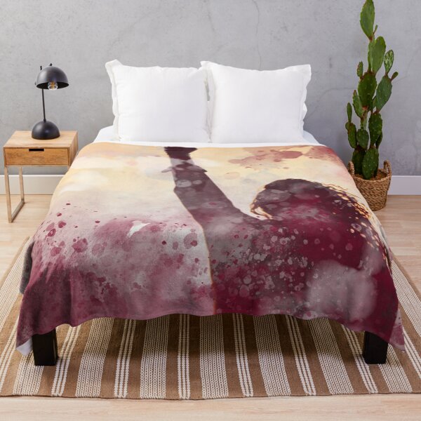 Item preview, Abstract Silhouette of Woman Holding Fist Up. Red and White designed and sold by Joe-s.