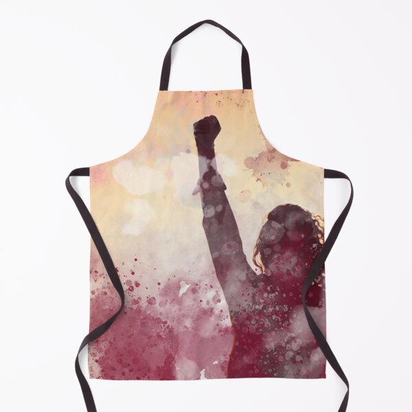 Item preview, Abstract Silhouette of Woman Holding Fist Up. Red and White designed and sold by Joe-s.