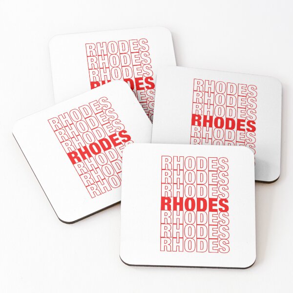 Item preview, Rhodes Repeated Sticker designed and sold by Becca Folkes-Lallo.