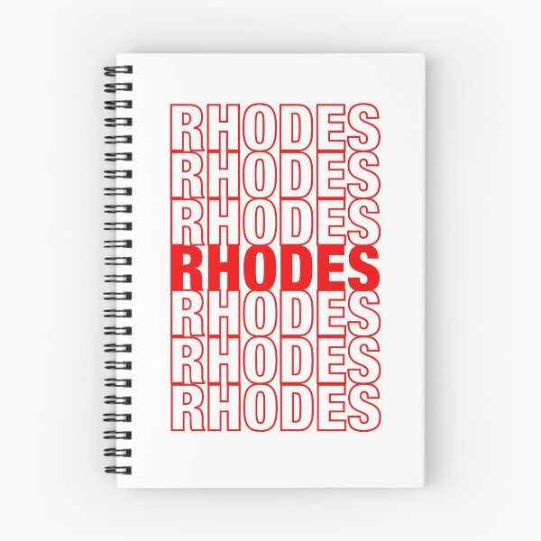 Item preview, Rhodes Repeated Sticker designed and sold by Becca Folkes-Lallo.
