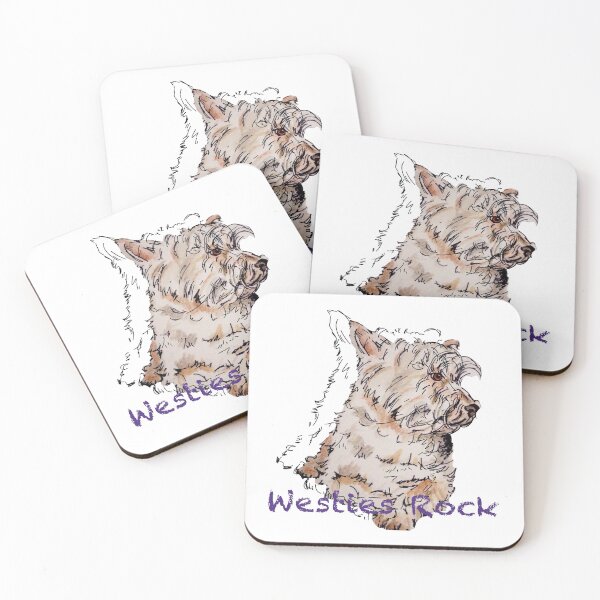 Item preview, Westies Rock designed and sold by Anne Park.