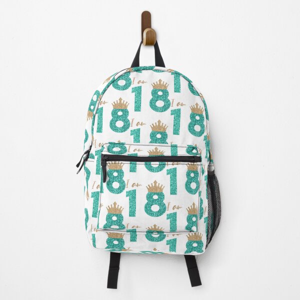 Item preview, I am eighteen eighteenth birthday gift 18 girl birthday designed and sold by SANA MAMOUN ALAJJAN .