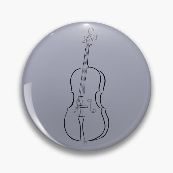 Item preview, Lineart cello musical instrument designed and sold by EngineerGoC.