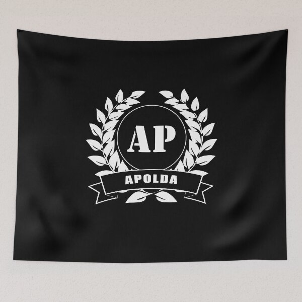 Item preview, Apolda Thuringia laurel wreath designed and sold by GeogDesigns.