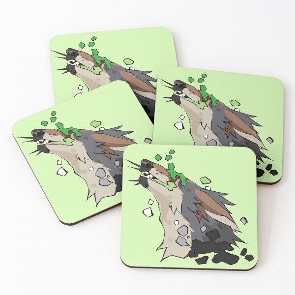 Item preview, Aromantic Pride Coyote designed and sold by YoteeYip.