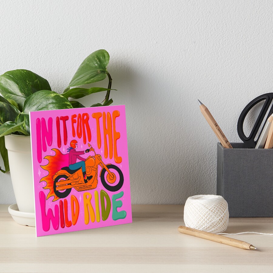 Item preview, Art Board Print designed and sold by doodlebymeg.