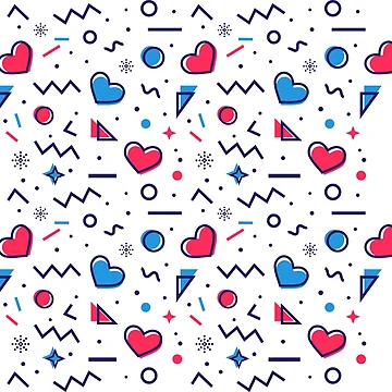 Artwork thumbnail, Heart Pattern by PickCreation