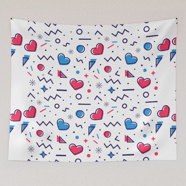 Item preview, Heart Pattern designed and sold by TagCreation.