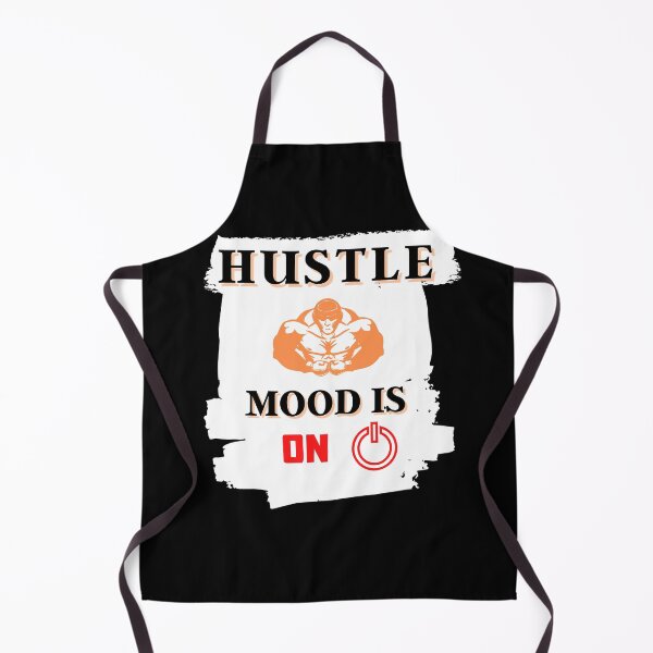 Item preview, HUSTLE MOOD ON - motivational and inspirational words designed and sold by ellis-vinyasa.