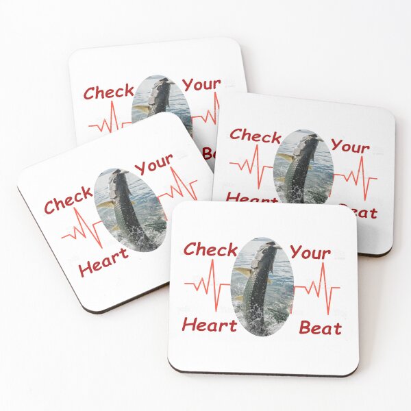 Item preview, Tarpon Will Check Your Heart Beat Florida Keys Treasures designed and sold by KeysTreasures.