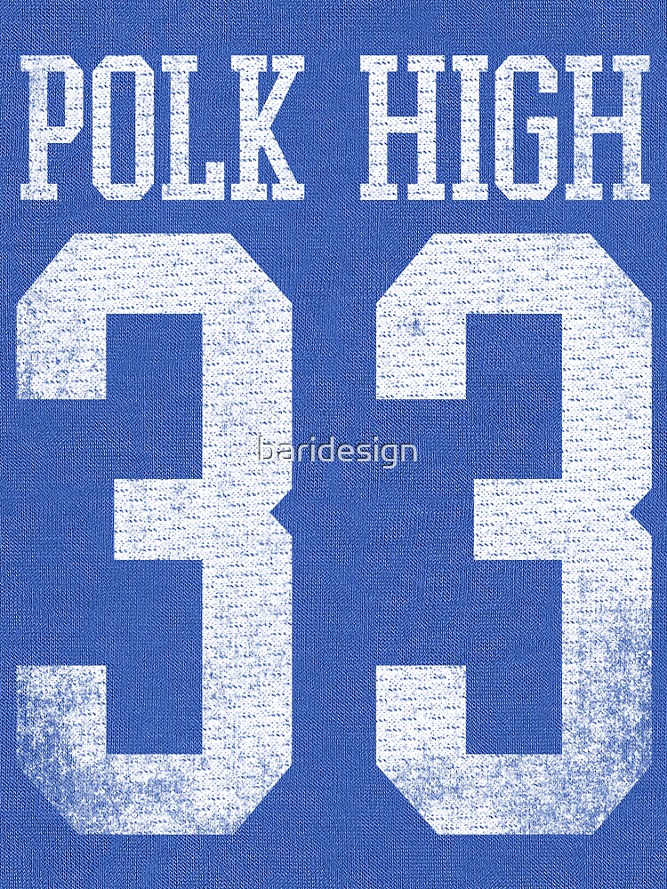 RUTERMY Polk High #33 AL Bundy Metallschild - 20x30cm - Retro Wanddekoration Für Männerhöhle