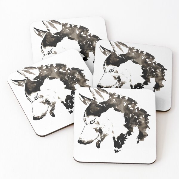 Item preview, Beautiful Husky Black and White Design designed and sold by Monica C. Webster.
