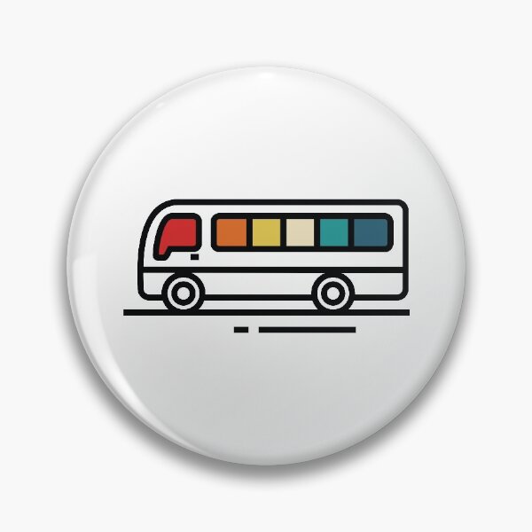 Item preview, Retro Minibus designed and sold by AmpersandCuster.