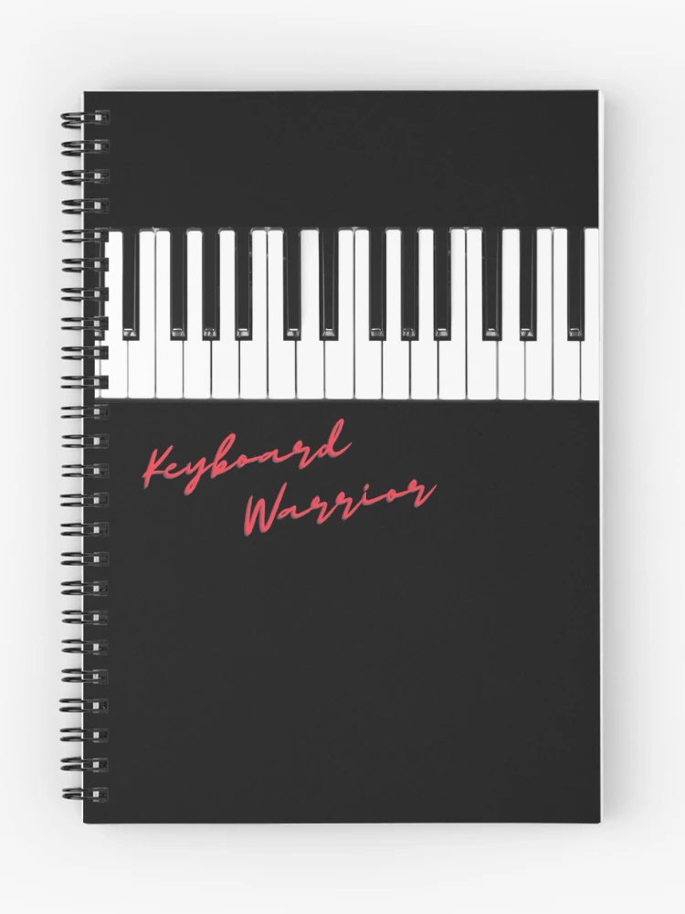 Thumbnail 1 of 3, Journal, Keyboard Warrior Funny designed and sold by DesignsofNote.