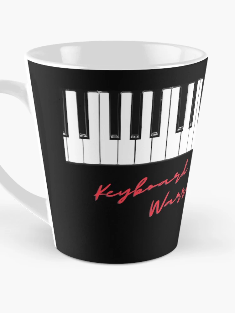 Thumbnail 3 of 4, Coffee Mug, Keyboard Warrior Funny designed and sold by DesignsofNote.