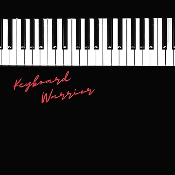 Artwork thumbnail, Keyboard Warrior Funny by DesignsofNote