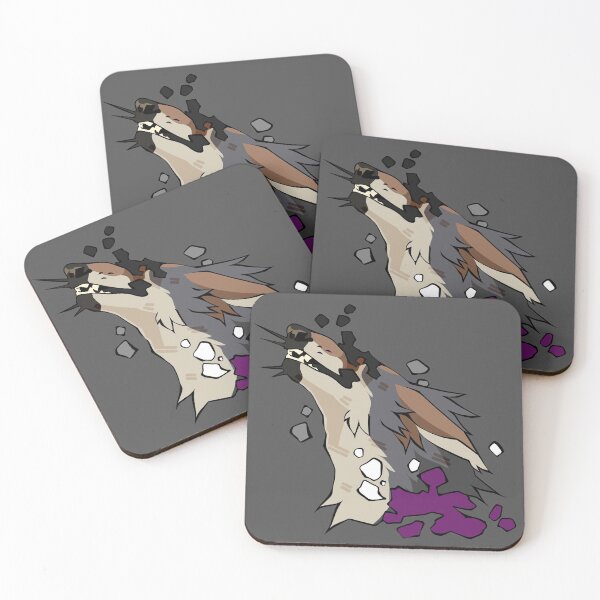 Item preview, Asexual Pride Coyote designed and sold by YoteeYip.