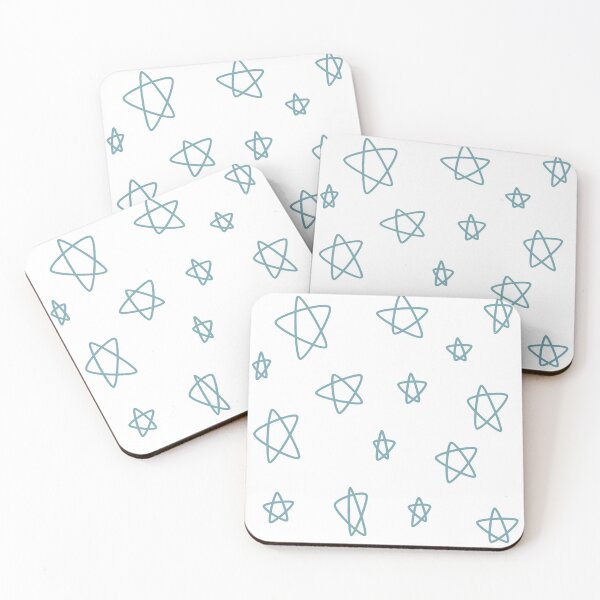 Item preview, Teal Stars designed and sold by Arexus.