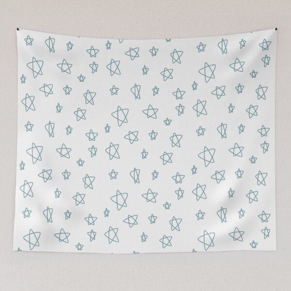 Item preview, Teal Stars designed and sold by Arexus.