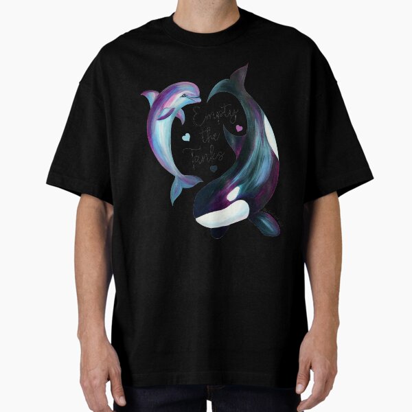 Item preview, Empty the Tanks | Save Dolphins and Orcas designed and sold by hearteyedartist.