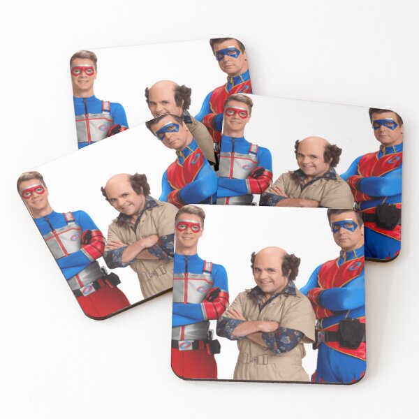Item preview, Kid Danger, Captain Man and Schwoz designed and sold by Merch by Laiba.
