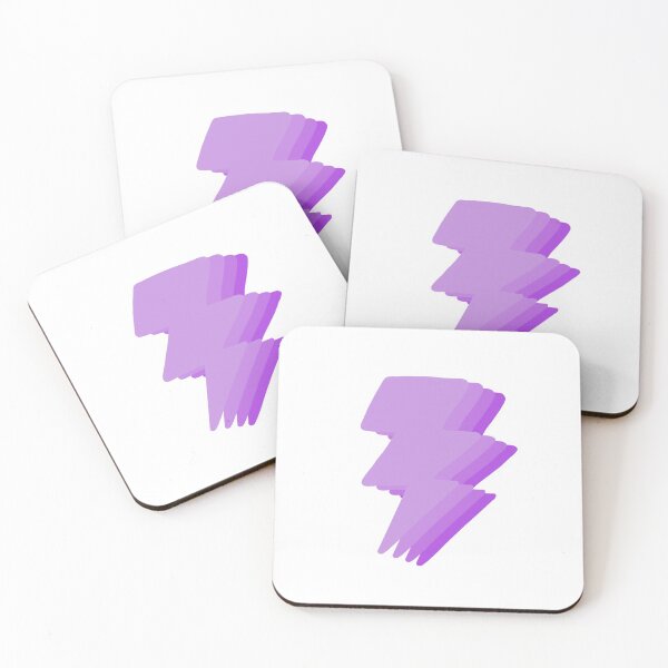 Item preview, Purple lightning bolt designed and sold by Olivia Bracco.