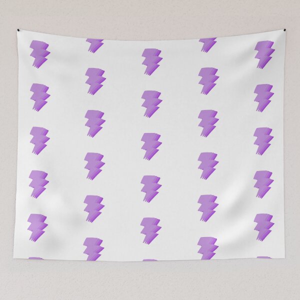 Item preview, Purple lightning bolt designed and sold by Olivia Bracco.